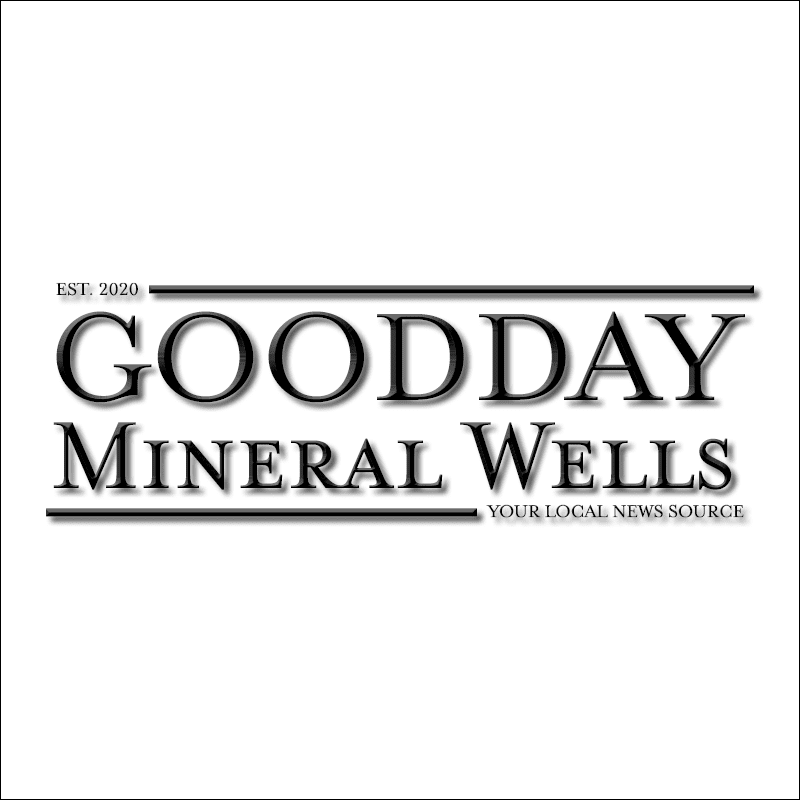 GOODDAY MINERAL WELLS black square white bg