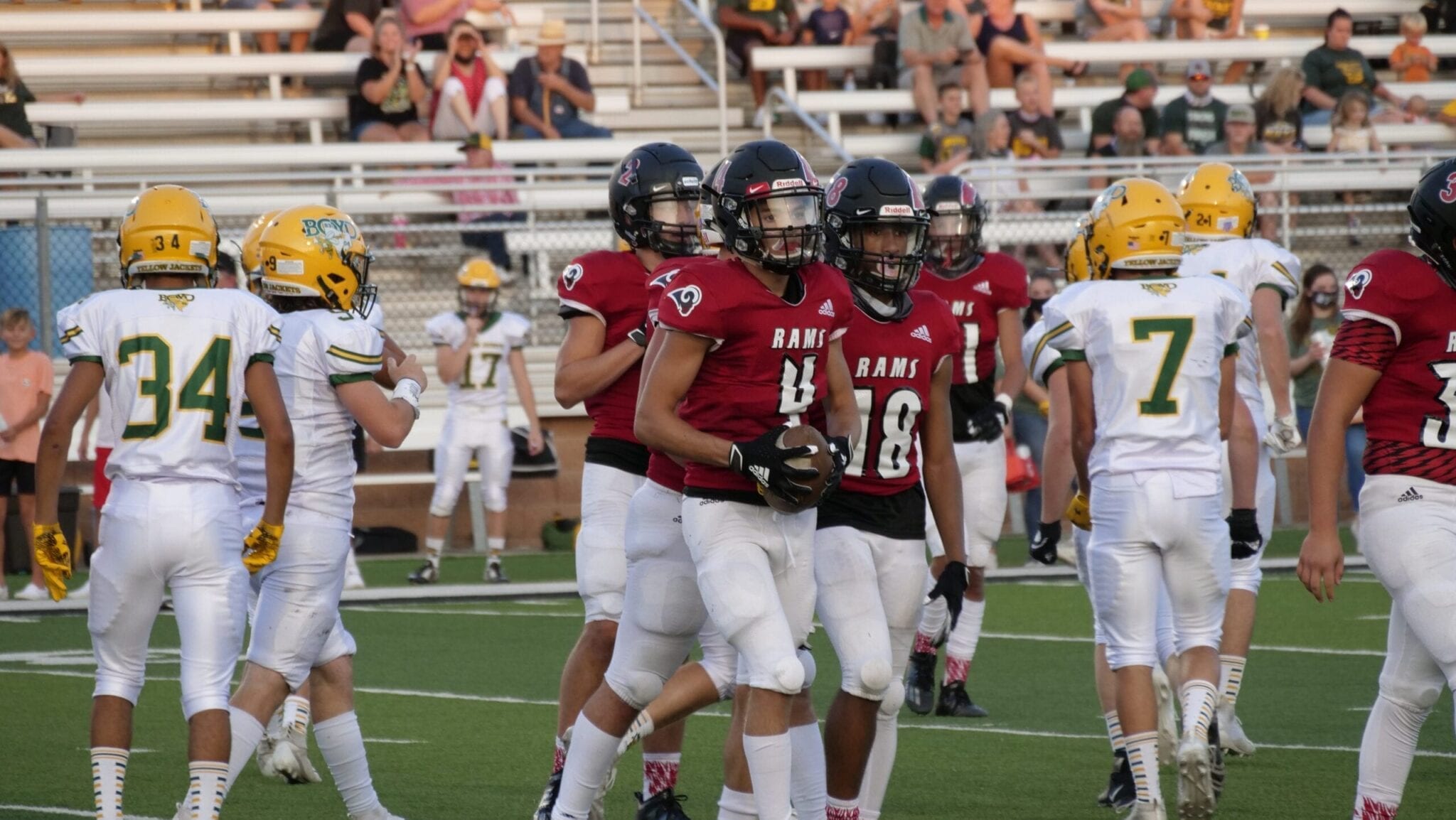 MWISD FOOTBALL: MINERAL WELLS RAMS VS. BOYD YELLOW JACKETS MWISD FOOTBALL: MINERAL WELLS RAMS VS. BOYD YELLOW JACKETS