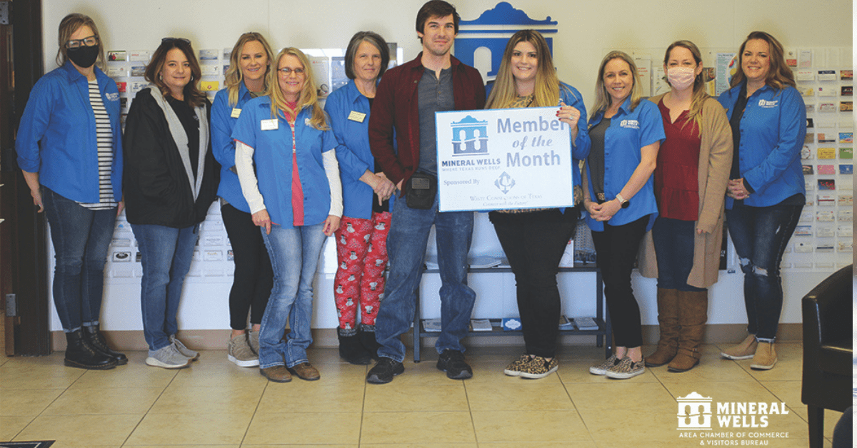 Member of The Month Goodday Mineral Wells!